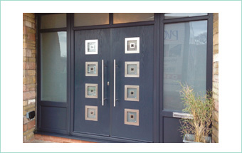 Composite Double Doors